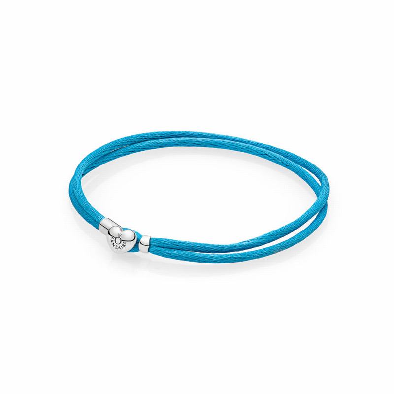 Pandora Fabric Cord Bracelet Silver Egypt WB0789146
